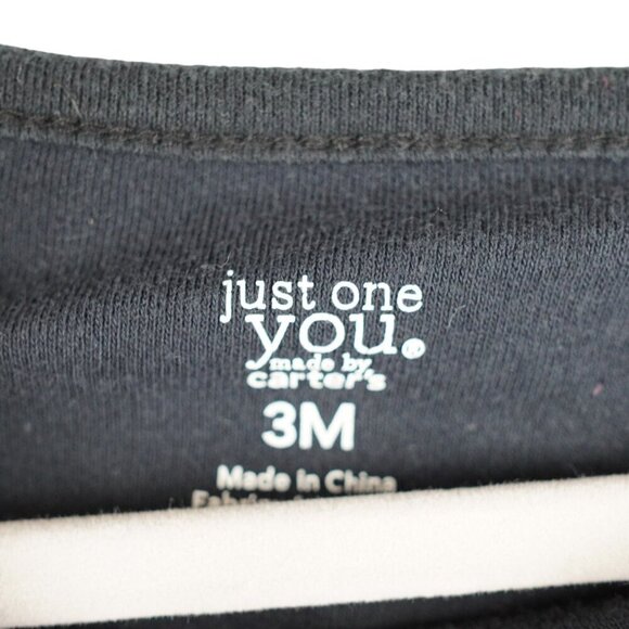 Baby Skeleton Footed‎ Pajamas by Just One You Made By Carters 3M - Picture 3 of 4